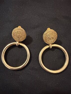 Vintage Givenchy Paris Clip Earrings